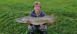 Štika 100cm 6,50kg Jiřka